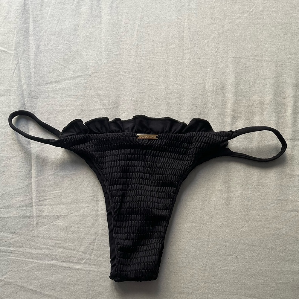 San Lorenzo Black Bikini Bottom